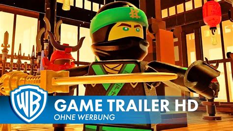 The Lego Ninjago Movie Videogame Combat Trailer Deutsch Hd German