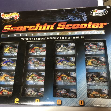 Hot Wheels Y K Scorchin Scooter Nascar Collector Series Set Of Mib For Sale Online Ebay