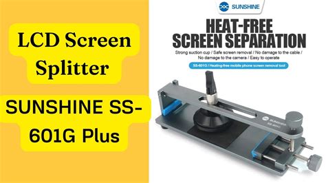 Best Lcd Screen Splitter SUNSHINE SS 601G Plus YouTube