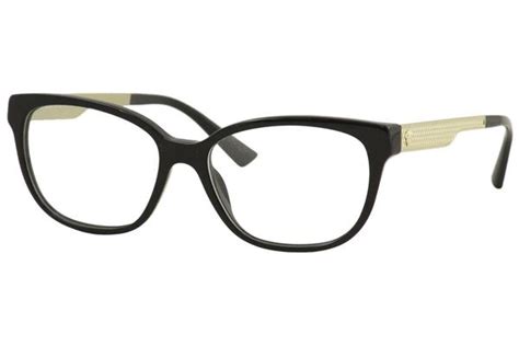 Versace Eyeglasses Ve3240 Ve 3240 5208 Havana Gold Black Optical Frame 52mm