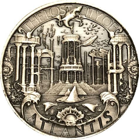 1 Oz Silver Lost City Of Atlantis United States Numista