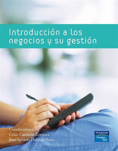 Pdf Introducci N A Los Negocios Y Su Gesti N C Camis N J Dalmau