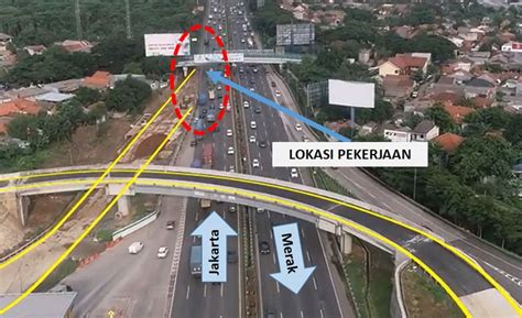 Hati Hati Ada Pekerjaan Pelebaran Jalan Proyek Tol Kuncirancengkareng