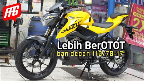 Ganti Ban Depan Suzuki Gsx S Pakai Gopro Black Youtube