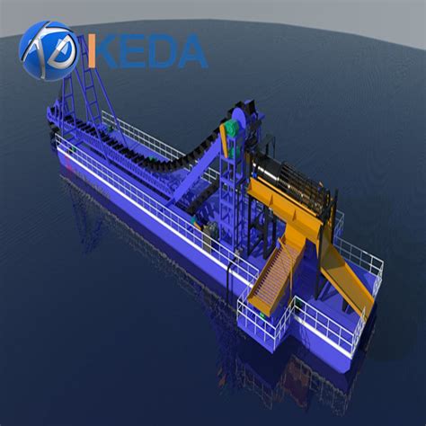 Gold Dredger Sand Mining Machine For Excavating Gold Bucket Dredgers