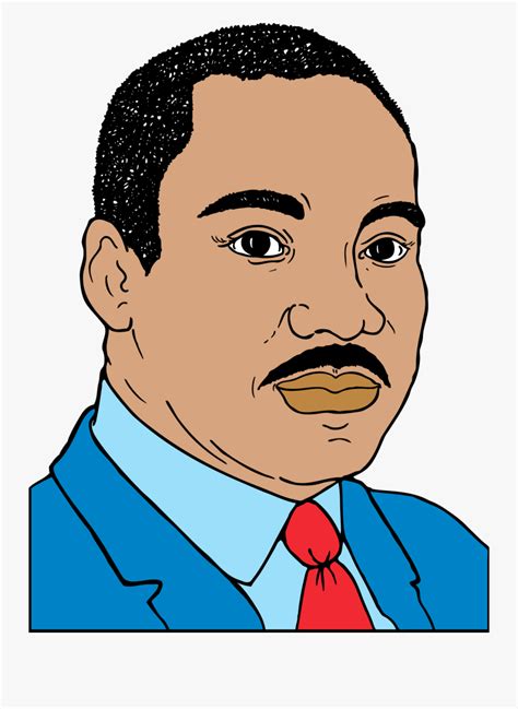 Martin Luther King Cartoon Drawing , Free Transparent Clipart - ClipartKey