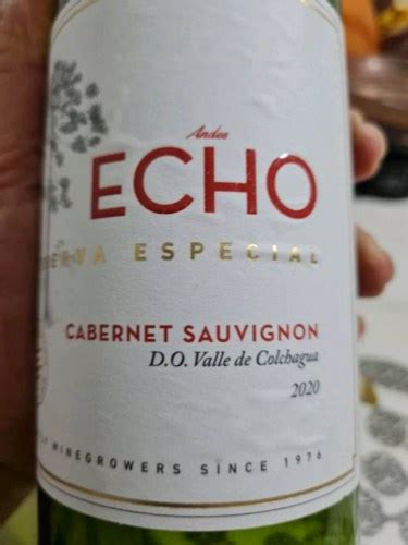 Andes Echo Reserva Especial Cabernet Sauvignon Vivino Deutschland