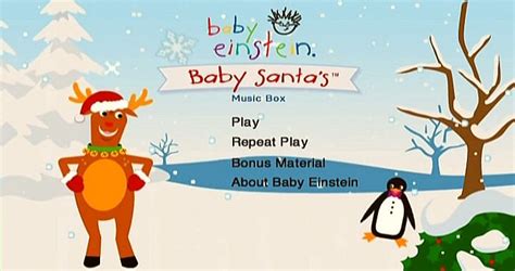 Baby Einstein Baby Santa's Music Box DVD's - VideosBabyEinstein.com | Baby einstein, Baby music ...