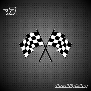 Checkered Flag Sticker