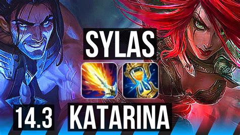 Sylas Vs Kata Mid 9 Solo Kills 1729 Legendary Kr Grandmaster