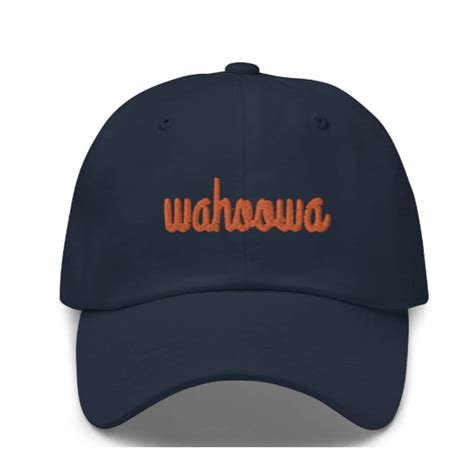 Virginia Wahoowa Embroidered Hat Dad Hat Style 2 Colors Va Womens Hat