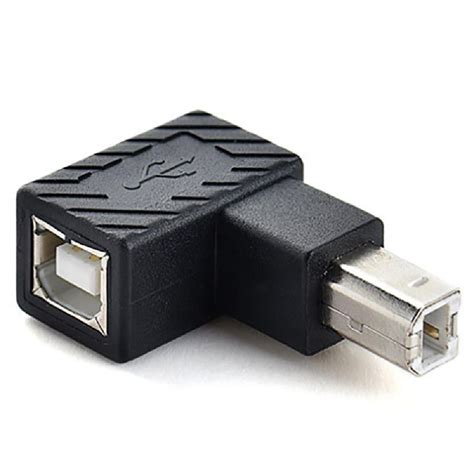 Degree Angle Usb Type B Degree Angle Converter Adapter Male