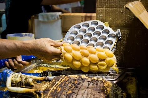 Hong Kong Egg Waffle - The locals Number One Street Food