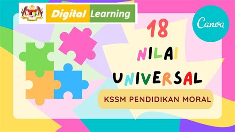 Nilai Pendidikan Moral Kssm Laman Blog Pendidikan Moral Nilai