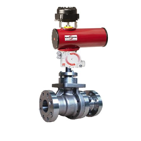 KOSO 300W Control Valve With Rotork RC Pneumatic Actuator Flowserve