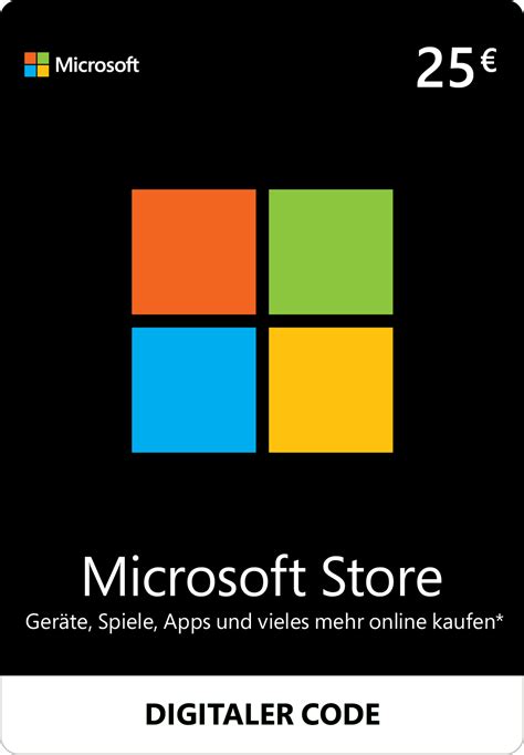 Buy Microsoft Store Gift Card 25€ | Startselect.com