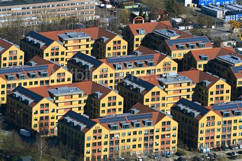 Luftaufnahme Berlin Gewerbegebiet Econopark Plauener Stra E Im