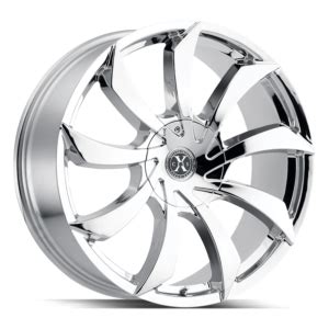 The X Wheel By Xcess In Chrome Strada Wheels