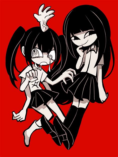 Monoko And Monoe Yume Nikki Drawn By Hatosabure Danbooru