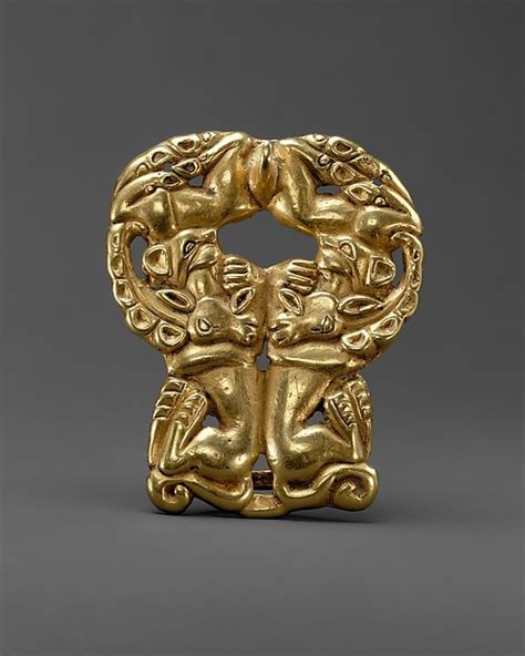 Barbarians At The Gates — Xiongnu Belt Buckle, 3rd - 2nd c BCE; Southern...