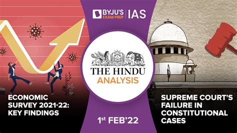 The Hindu Video Analysis 1st Of Feb 2022 Daily Video News Analysis