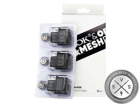 SMOK OFRF NexMESH Empty Replacement Pods 3 Pack Vape Society Supply