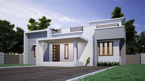 1200 Sq Ft 3bhk Contemporary Single Floor Modern House And Plan 20 Lacks Home Pictures