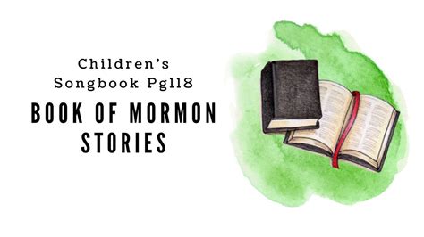 Book of Mormon Stories | LDS Primary Song Sing Along Chords - Chordify