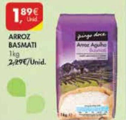 Promo O Arroz Basmati Pingo Doce Kg Em Pingo Doce