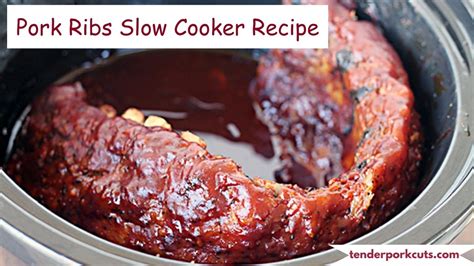 Pork Ribs Slow Cooker Recipe