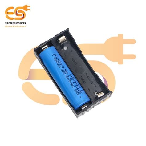 Buy 18650 37v 2 Battery Holder Parallel Or Series Connector Plastic Case