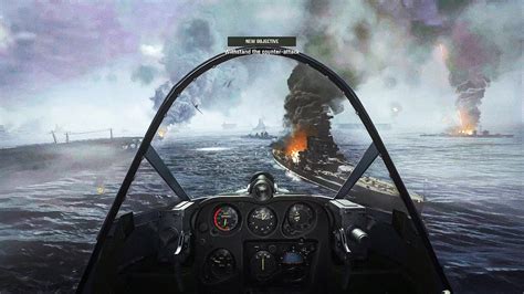 Call Of Duty Vanguard The Battle Of Midway Campaign Mission 4 Gameplay