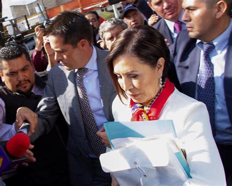 Rosario Robles Se Considera Presa Política Abogado El Siglo De Torreón