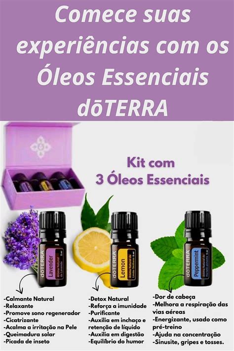 Kit Ideal Pra Voc Come Ar As Suas Experi Ncias Os Leos Essenciais