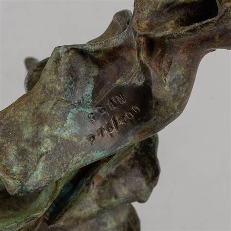 Salvador Dalí a signed bronze sculpture Numbered 216 300 on