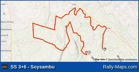 Ss Soysambu Stage Map Safari Rally Rally Maps