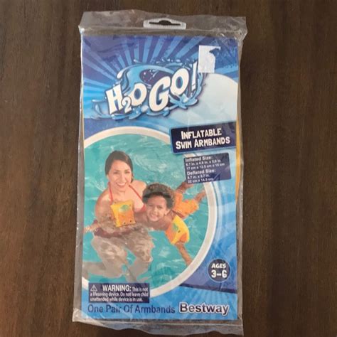 Bestway Swim H O Go Inflatable Pineapple Swim Armbands Poshmark