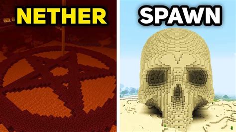 12 Scary Minecraft Seeds That Are 100 Real Youtube