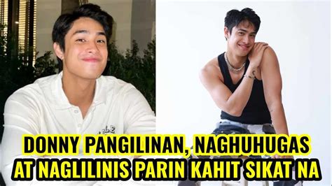 Donny Pangilinan Naghuhugas Pa Rin Ng Pinggan At Naglilinis Ng Bahay