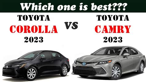 Toyota Camry Vs Corolla Which Toyota Sedan Is Right For You