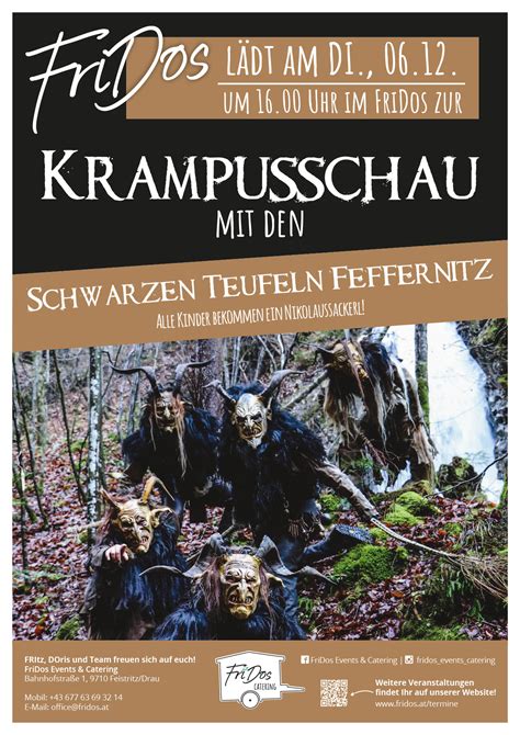 Krampusschau Fridos Events Catering