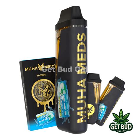 Muha Meds Mg Disposable Thc Vape Apple Gelato Ice Get Bud