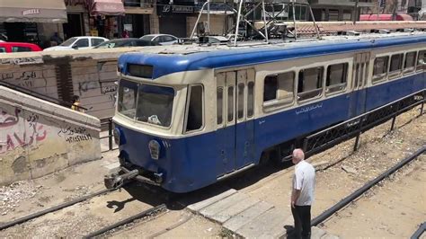 The Lightrail In Alexandria Egypt Youtube