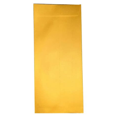 Paper Athar 11x5 Inch Yellow Laminated Envelope For Office Thickness