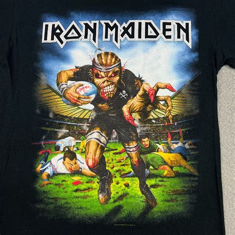 Iron Maiden The Book Of Souls World Tour 2016 Shirt M Gem