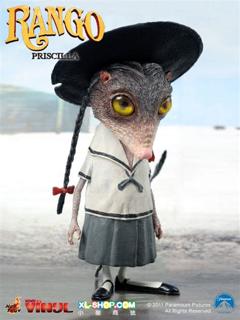 Hot Toys MMSV 06 Rango Priscilla Vinyl Collectible Figures Set Deluxe Version