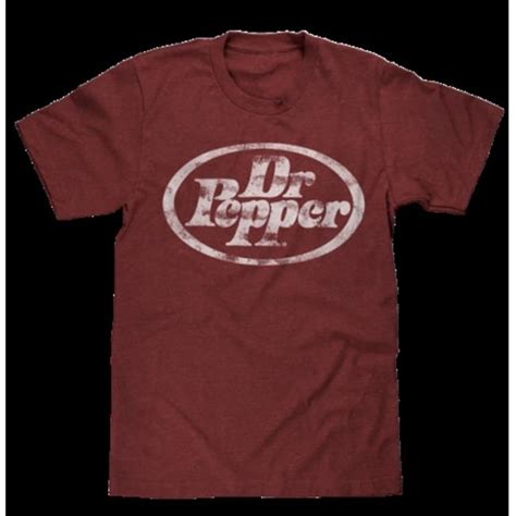 Dr Pepper Licensed Graphic T Shirt Soft Touch Tee X Large