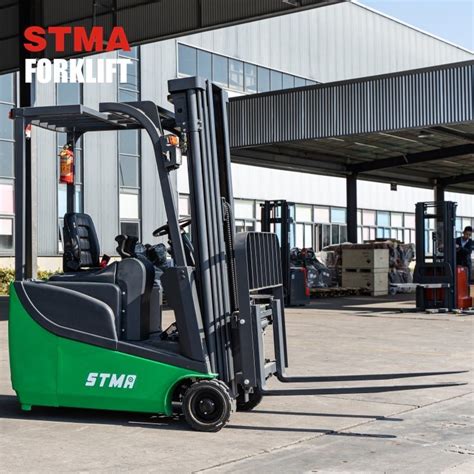 Stma 3 Wheels Electric Counterbalance Forklift Truck 1000kg 1300kg