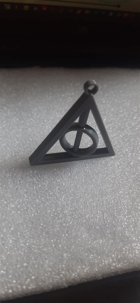 Stl File Deathly Hallows Harry Potter 🗝️・3d Printable Model To