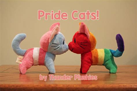 Lgbt Pride Cats Custom Flag Colors Also Available Etsy